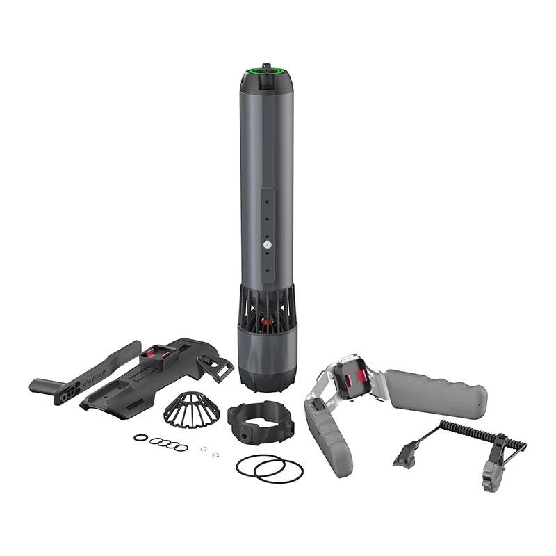 Underwater Scooter VidaXL WAYDOO — max depth 60 m IP68 Li-Ion battery 56 min runtime 377×70×70 mm Black