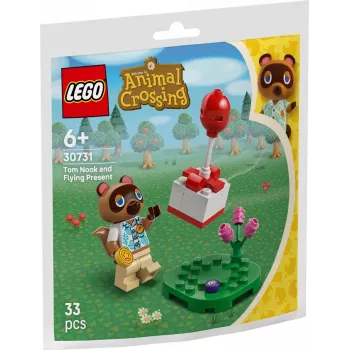 30731 Animal Crossing Tom Nook and Ballon-Geschenk, Construction Toy Polybag