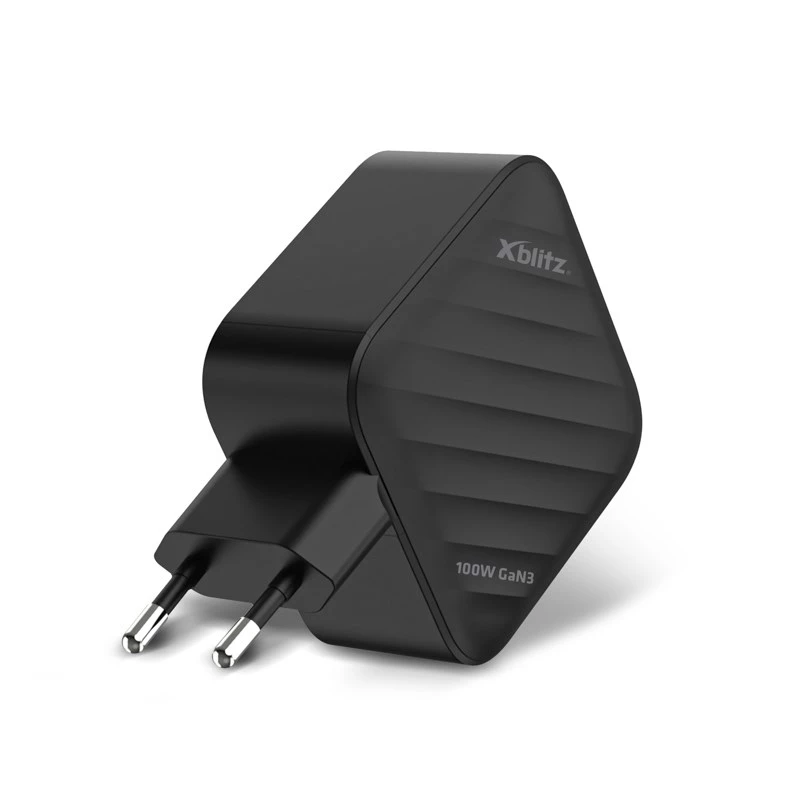 Charger Xblitz XC3 USB-C PD 100W GaN3 — mains power adapter, PD fast charging