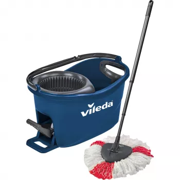 Floor mop VILEDA TurEasyWring & Clean Box 167756 with bucket and wringer