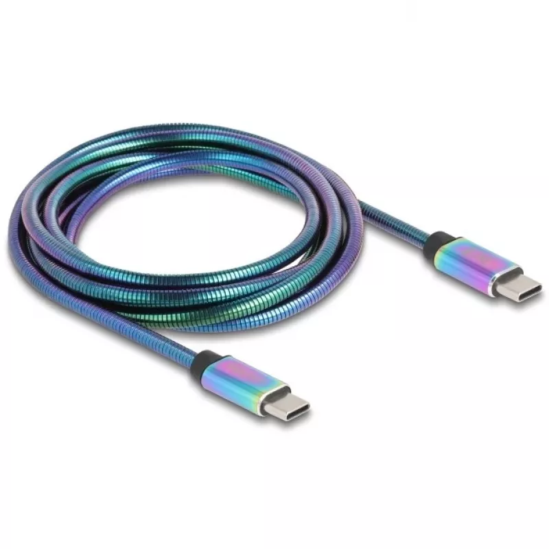 DeLOCK USB Cable USB 2.0 2m USB C Multicolour 81116