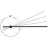 Activejet LED wall lamp AJE-HILTON Black NW