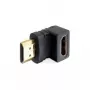 HDMI male to HDMI female 90° down DeLOCK 65071