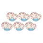 Dinner service Rose&Tulipani R18400TA18 for 6 people, 18-piece porcelain set
