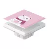 Decorative cover Sonoff T5-1C-86-cartoon for touch switch — single-gang 86x86 mm panel
