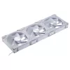 Phanteks D30-140 140mm White PWM Case Fan 3-pack — 140x30 mm, 250–1800 RPM, FDB