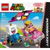LEGO construction toy set 72038 Super Mario Mario Kart Wario King Buu Huu – character figures and track elements