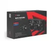 Liquid cooling kit SAVIO NOX 240 mm — 240mm radiator, 2×120mm fans, aluminum radiator, copper base plate, supports LGA 2011/2011-v3/2066/1200/115x/775