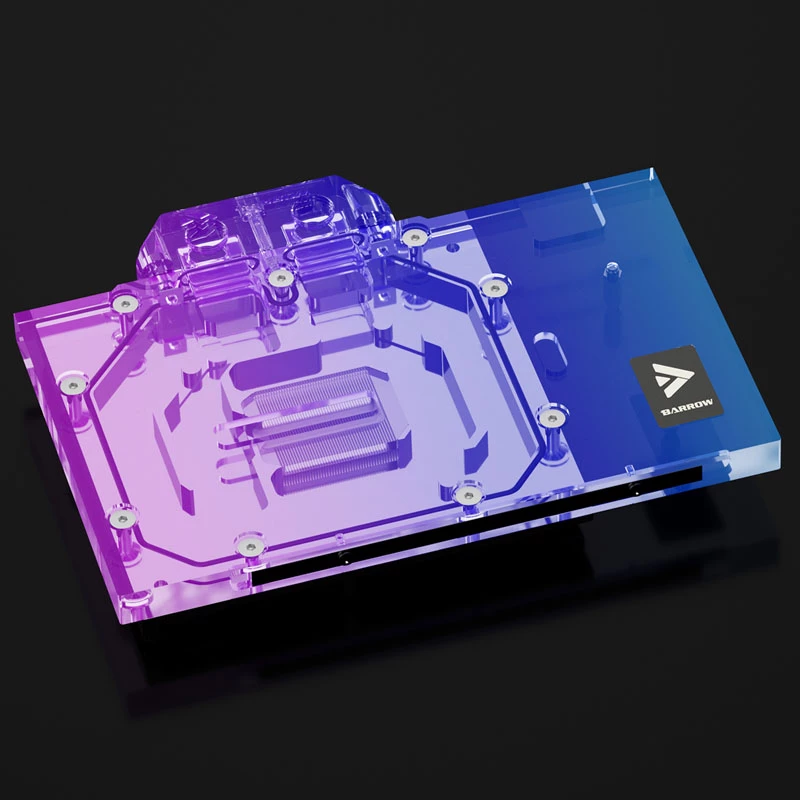 Water block Barrow LRC2.0 for RTX 4090 Founders Edition Aurora RGB Acrylic