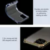 Soft case Devia for iPhone 12 Pro Max — shockproof glitter silver