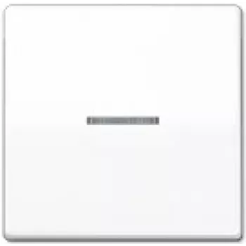 Wall-mounted switch insert JUNG AS 591 KO5BFS WW, white, IP44, compatible with 502/503/506 series
