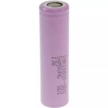 Rechargeable Li-ion 18650 Battery Samsung INR18650 30Q 3000mAh 3.6V Flat-Top