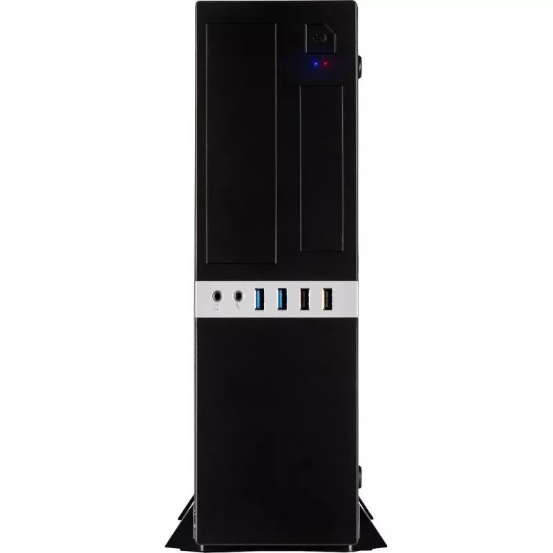 Inter-Tech IT-503 - SFF - Mini-ATX - no power supply (TFX12V) - matte black - USB/Audio (88881270)