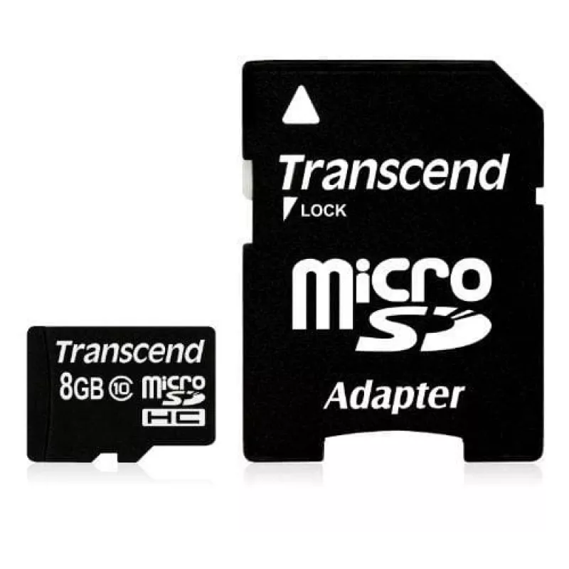 Transcend Premium - Flash Memory Card (microSDHC/SD-Adapter inbegriffen)
