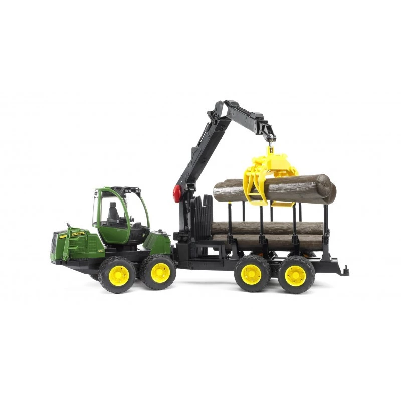 Bruder John Deere 1210E Forwarder with grab