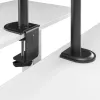 Monitor wall mount SBOX LCD-352/2-2 for 13–32 inch screens, dual arm, 2×8 kg load, VESA 100×100