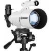 Bresser Optics CLASSIC 70/350 Refractor 140x Black, White