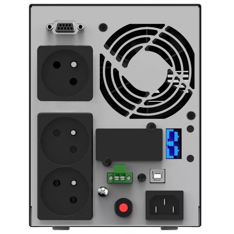 PowerWalker VFI 1000 at FR Uninterruptible Power Supply (UPS) Double-c