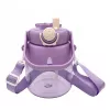 Extralink School Preschool Water Bottle with Straw and Lanyard for Kids 1L
