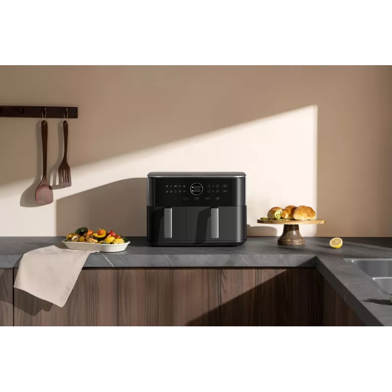 Xiaomi Dual Zone EAN Air Fryer 10 L 2700W Total Power Black