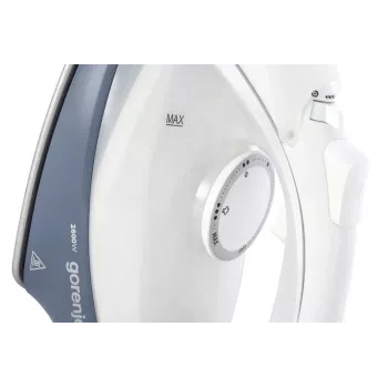Gorenje SIK2600WB Steam Iron, 2600W, Water tank capacity 450 ml, Continuous steam 45 g/min, Auto power off, Blue/Black | Gorenje