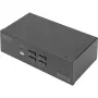 KVM Switch Digitus DS-12883 4 Port Dual Display 4K HDMI USB