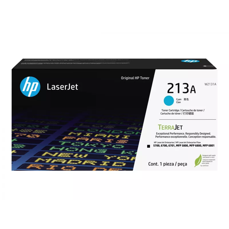 Toner HP Toner 213A W2131A up to 3000 pages Cyan