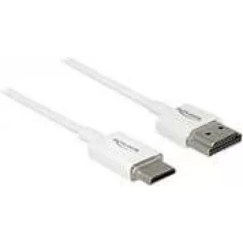 HDMI Cable DeLOCK 85140 0.25m Type A to Type C White