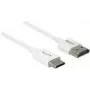 HDMI Cable DeLOCK 85140 0.25m Type A to Type C White