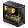 Computer case Jonsbo D200 midi-tower mATX tempered glass mini temp display black