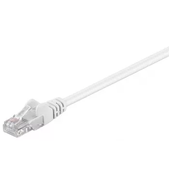 Wentronic Goobay CAT 5e Patch Cable, U/UTP, White, 3 m - CCA Copper Mix (68506)