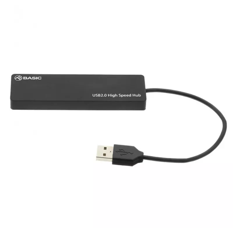 USB hub Tellur Basic 4-port USB 2.0 — black, 4x USB-A ports