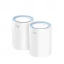 Mesh system Cudy M1200 2-pack — Dual-band Wi‑Fi 5 (300/867 Mbps), 2 units, 1x LAN port, supports 100 devices