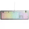 Mechanical Keyboard GLORIOUS GMMK 3 Pro 100% Pre-Built ANSI US layout, Fox Switches, Silver