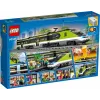 LEGO 60337 City Express Passenger Train Set Remote Controlled Toy Gifts for Kids Boys & Girls with Working Headlights 2 Coaches and 24 Track Piece