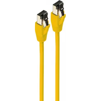Networking Cable ShiverPeaks BS08-41022 Yellow 1m Cat8.1 F/FTP
