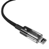 Baseus Gem USB to IP 2.4A fast charging cable 2 m Black