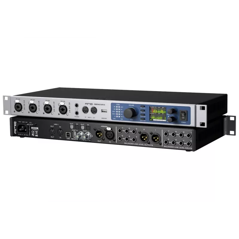 RME Fireface UFX II - USB [30 IN/ 30 OUT] audio interface