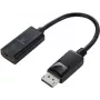 Renkforce RF-5596324 DisplayPort Converter [1x DisplayPort Plug - 1x HDMI-Socket] Black DisplayPort 1.2 23 cm (RF-5596324)