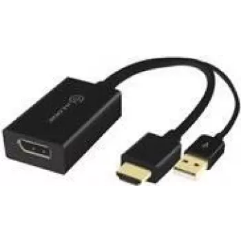 Alogic HDDPU-ACTV - DisplayPort - HDMI + USB - Male - Female - 3840 x 2160 Pixel - 120 Hz