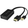 Alogic HDDPU-ACTV - DisplayPort - HDMI + USB - Male - Female - 3840 x 2160 Pixel - 120 Hz