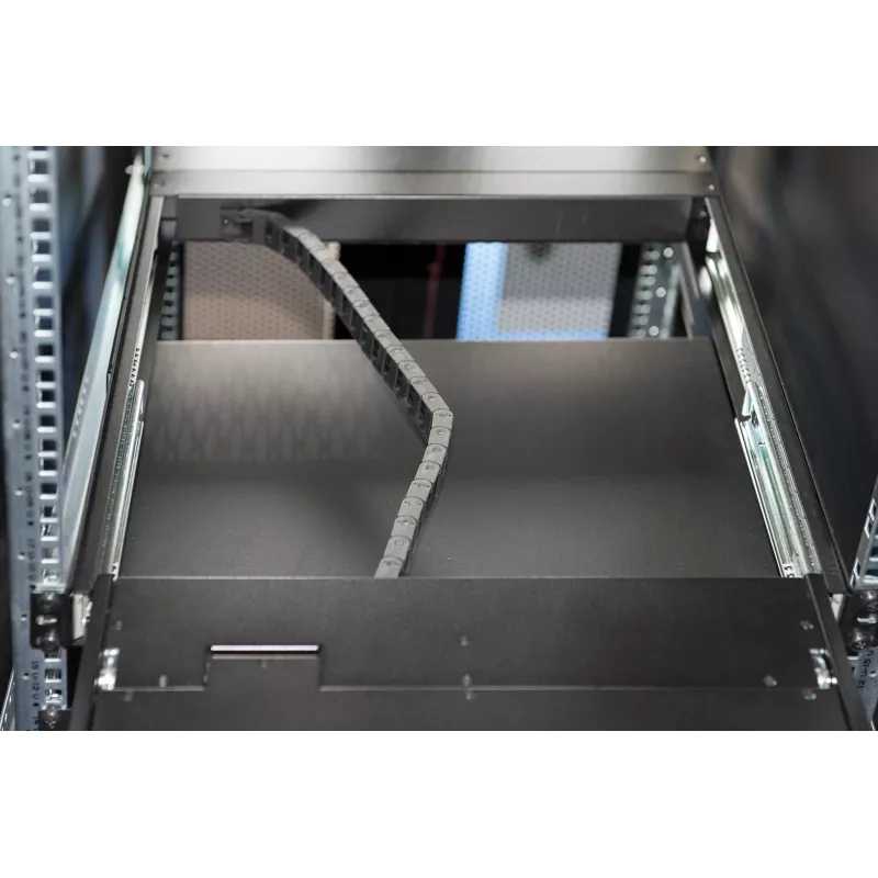 KVM Console Digitus 19 inch LCD 8-Port VGA US Keyboard