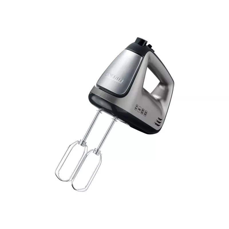 SEVERIN HM 3832 - Hand Mixer - 400 W - Grey-Metallic/Black/Stainless Steel
