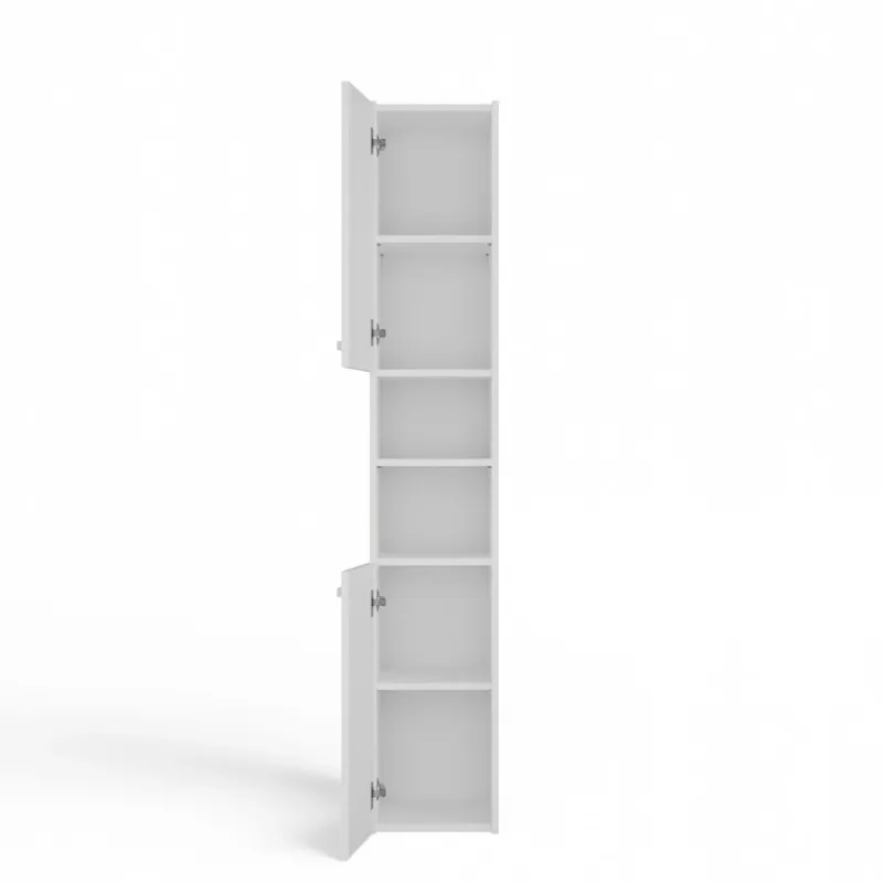 Topeshop S30 white bathroom storage cabinet White