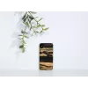 Phone case man and wood for iPhone XS Max — white ebony black