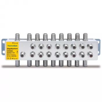 Passive Distributor TECHNISAT 17/P silver — passive signal splitter for TV/SAT distribution