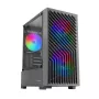 PC Case TACENS Mars Gaming MC-VORTEX Mini Tower Mini-ITX/Micro-ATX Tempered Glass Black, 3x120mm, 27.3 cm GPU, 162 mm CPU cooler