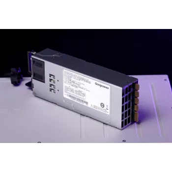 Power supply unit MikroTik G1483-0600WNB 600W, compatible with MikroTik devices, overvoltage and short-circuit protection
