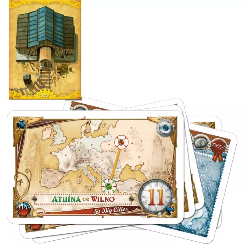 Board game Rebel Asmodee Zug um Zug - Europa 1912, family game, age 8+