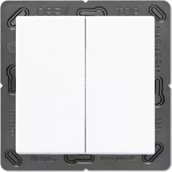 Wall transmitter Jung ENO A 595 WW White, EnOcean 4-channel wireless control